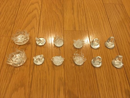 6種類のアクセサリ